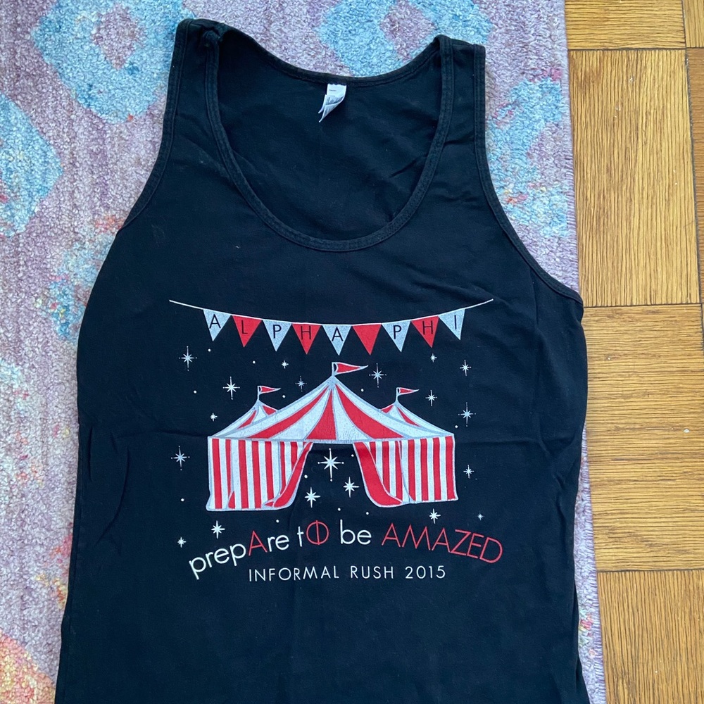 ALPHA PHI CIRCUS THEMED SORORITY TANK